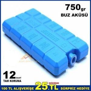 Çok Amaçlı 12 Saat Tam Korumalı 750gr Buz Aküsü