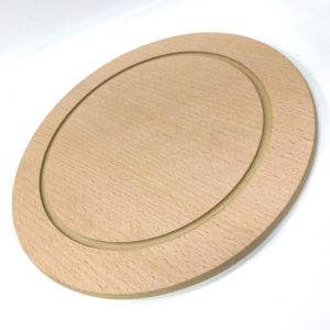 5 Adet MDF Ahşap Pizza Tahtası 31.5 Cm, Sunum Tahtası, Pizza Tabağı, Lahmacun ve Pide Servis Tahtası