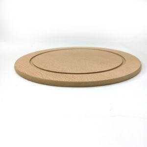 5 Adet MDF Ahşap Pizza Tahtası 31.5 Cm, Sunum Tahtası, Pizza Tabağı, Lahmacun ve Pide Servis Tahtası