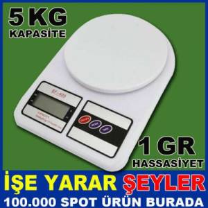 Elektronik Mutfak Baskülü Lcd Ekr Dijital Terazi