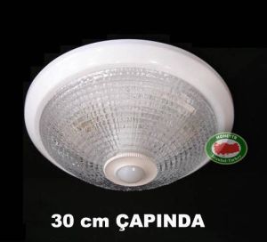 360°SENSÖRLÜ TAVAN ARMATÜRÜ 30cm ÇAPLI,2x40 WATT