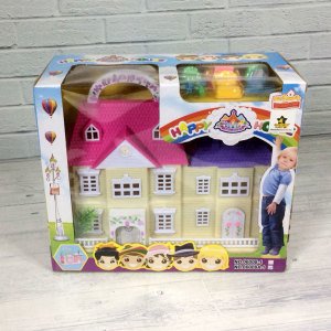 My Happy House - 11 parçadan Oluşan Mini Çocuk Evi Seti 1.Kalite Oyuncak Ev