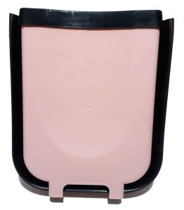 Katlanabilir Dolaba Asılabilir Mutfak Banyo İçin Pembe Çöp Kovası