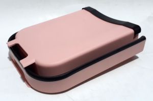 Katlanabilir Dolaba Asılabilir Mutfak Banyo İçin Pembe Çöp Kovası