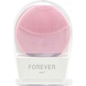 Forever Slikon Pembe Renk 8x8x3,5cm Cilt Temizleme ve Masaj Aleti Sağlığa Zararsız Maddeden Üretim