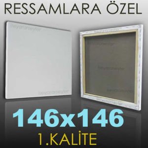 RESSAMLARA ÖZEL RESİM TUVALİ HAZIRTUAL 146x146