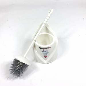 Klozet Fırçası Takımı Zambak Plastik 14x15x37 Kullanışlı Etkili 