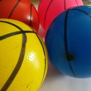 4 adet top ile Kapıya Duvara monte 24cm basketbol potası basket eğiten öğreten fileli basket çemberi