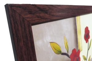 Kahverengi 52x39 cm Boyutlarında Ahşap Kaliteli Çerçeve