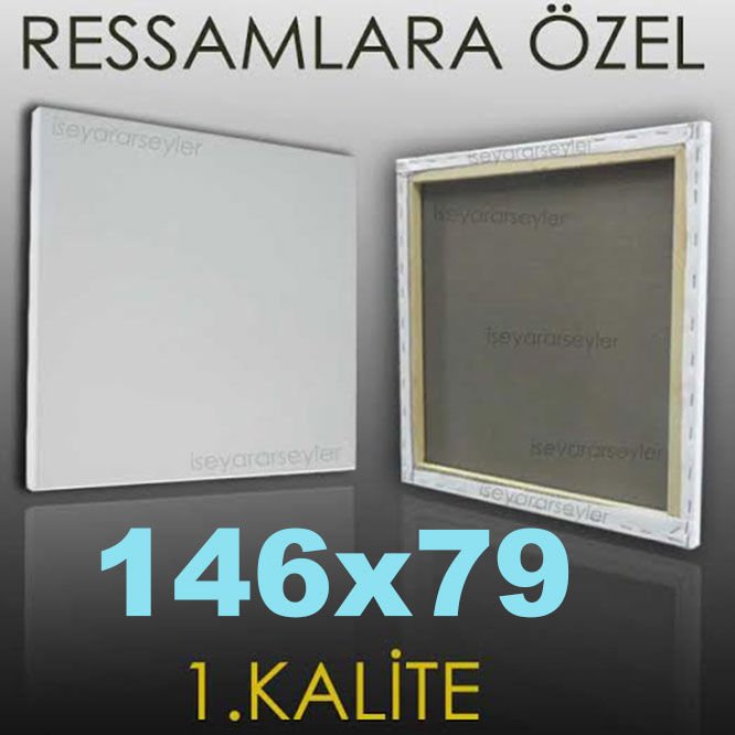 RESSAMLARA ÖZEL RESİM TUVALİ HAZIRTUAL 146x79