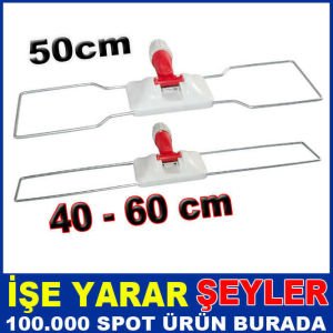 50cm MASFALLI NEMLİ MOPLAR İÇİN HER YÖNE HAREKET EDEBİLEN PASPAS TEL APARATI-1