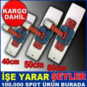 40 CM PALETLİ NEMLİ MOPLAR İÇİN UYGUN HERYÖNE HAREKET EDEBİLEN MASFALA SAHİP PASPAS APARATI-1