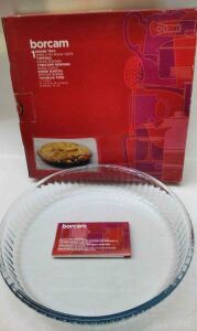 Paşabahçe borcam 260 mm 1720 cc yuvarlak tepsi D-6