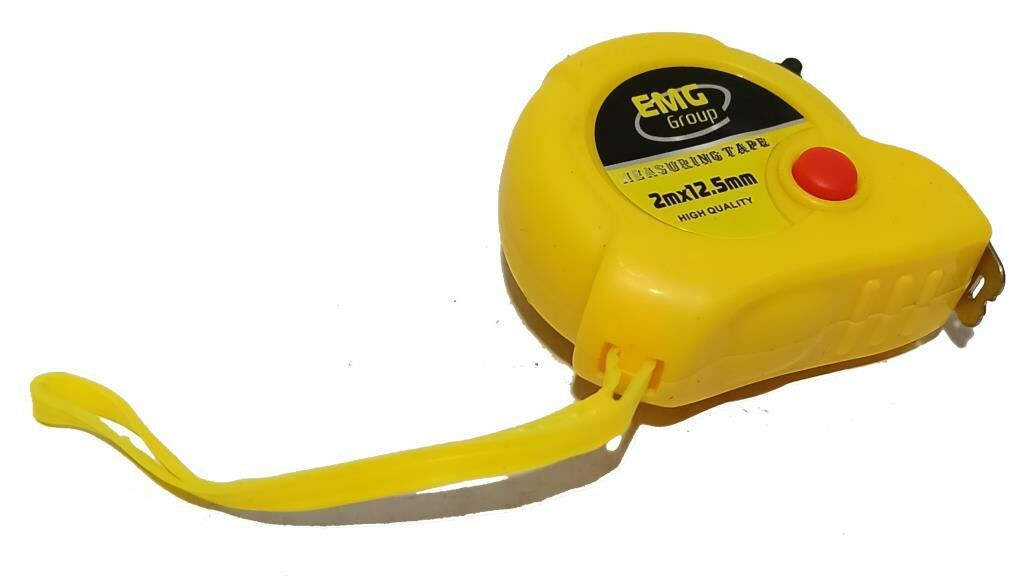 Otomatik Kilitleme Mekanizmalı Çelik 2 m Uzunlukta Şerit Metre
