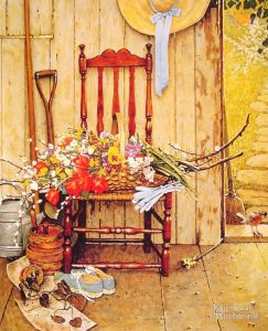 AHŞAP ÇERÇEVELİ CANVAS TABLO RESSAMLAR1034 40x30