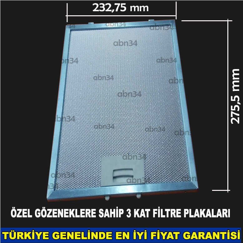 Aspiratör,Davlumbaz Yağ ve Koku Filtresi Hava Ortam Temizleyici,Kilitleme Mekanizmalı Kartuş Filtre