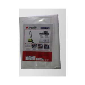 abnturk Özel Üretim 5 Adet S980-S6990-S6990P Süpürge Toz Torbası %100 Toz Korumalı 3 Kat Elyaf