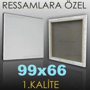 RESSAMLARA ÖZEL BOŞ RESİM TUVALİ HAZIRTUAL 99X66