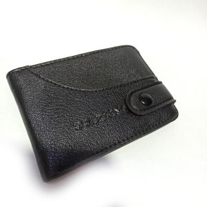 Suni Deri Dik Dıştan Patlı 20 Kartlık Kredi Kart Cüzdanı 10 CM X 8 CM