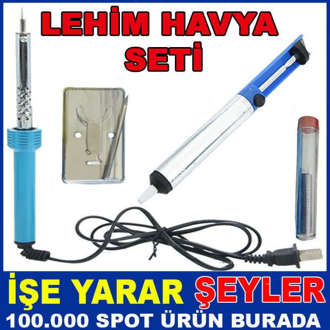 KABLOLU KALEM HAVYA İLE LEHİM HAVYA SETİ