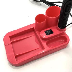 Kalemlikli Organizer Fişli Masa Lambası 220V Elektrikle Çalışan Project Table Lamp