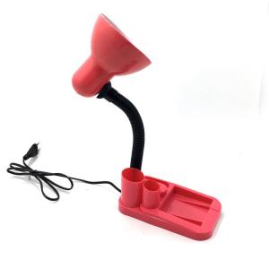 Kalemlikli Organizer Fişli Masa Lambası 220V Elektrikle Çalışan Project Table Lamp
