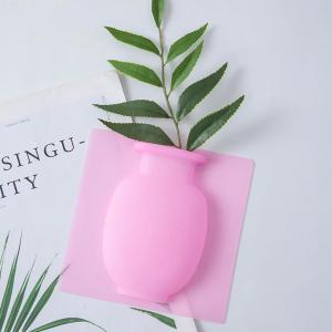 Yapıştırılabilen Dekoratif Silikon Çiçek Vazosu İçine Su Konulan 3 Boyutlu Sihirli Saksı 15x15cm