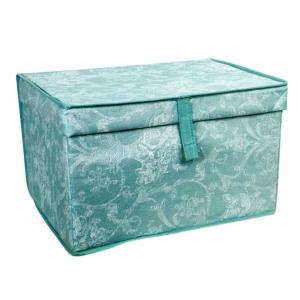 Çok Amaçlı Mini Kutu Dekoratif Katlanabilir Cırtlı 30x40x26cm Kutu Hafif Ekonomik Modern Tasarım