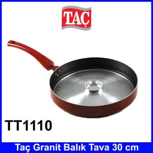 Taç TT1110 Kapaklı Granit Balık Tava 30 cm