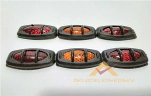 6lı SET REFLEKTÖRLÜ KEDİ GÖZÜ ARAÇ KAPI KORUYUCU