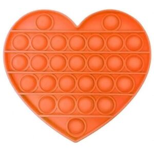 Kalp Push Pop - Pop It Push Bubble Fidget Özel Pop Duyusal Oyuncak Zihinsel Stres