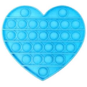Kalp Push Pop - Pop It Push Bubble Fidget Özel Pop Duyusal Oyuncak Zihinsel Stres
