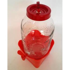 5 Litre Ayaklı Musluklu Cam Kavanoz Su Sebili