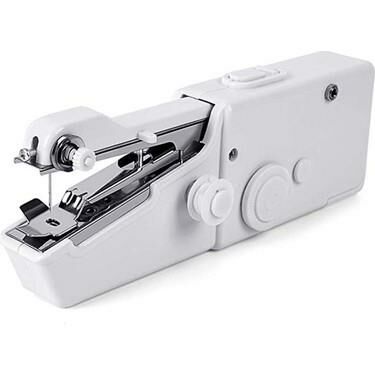 20x7x2cm Boyutlarında Handy Stitch Pilli El Dikiş Makinesi 4 Pille Çalışır Portatif ve Kablosuzdur