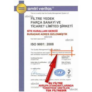 Alüminyum Davlumbaz Filtresi 196x276mm Ankastre Filtresi 19,5x27cm Alüminyum Kartuş Filtre