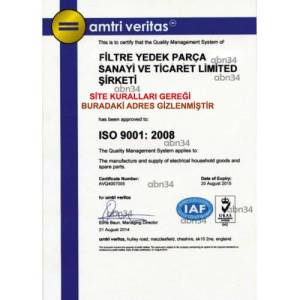 Alüminyum Davlumbaz Filtresi 196x276mm Ankastre Filtresi 19,5x27cm Alüminyum Kartuş Filtre