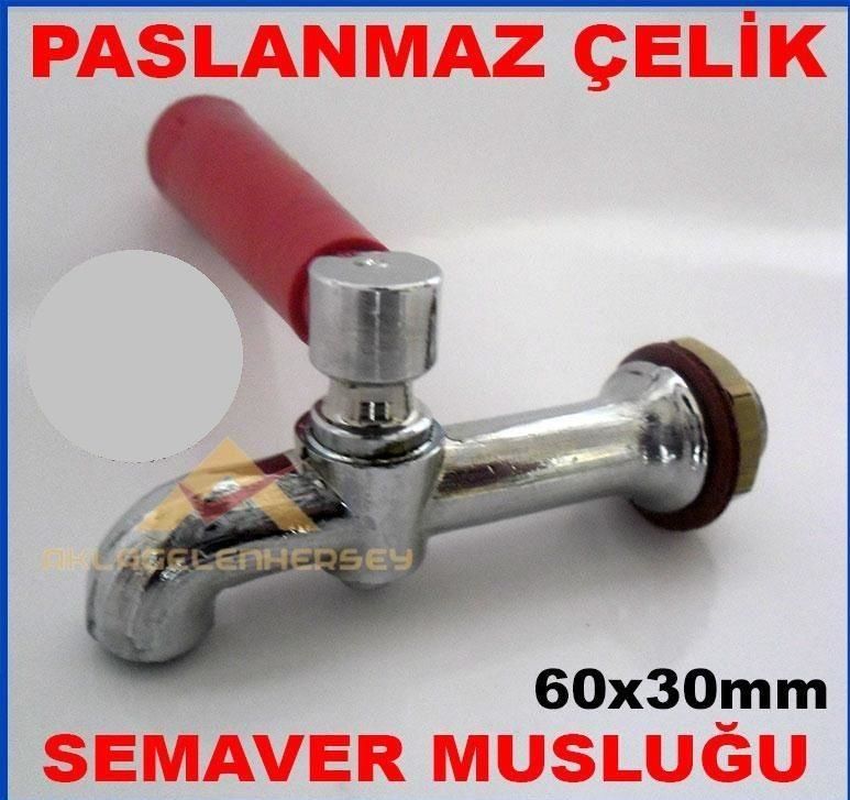 Kamp,kömürlü,odunlu semaver musluğu paslanmaz çelik MİNİ semaver musluğu küçük boy çay ocağı musluğu