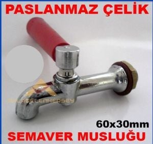Kamp,kömürlü,odunlu semaver musluğu paslanmaz çelik MİNİ semaver musluğu küçük boy çay ocağı musluğu