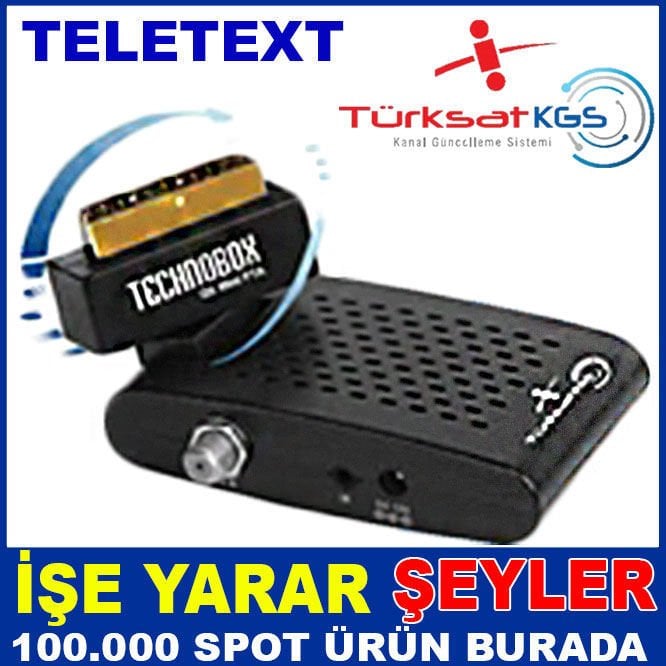 TECHNOBOX TÜRKSAT KGS ÇOK FONKSİYONLU UYDU ALICI