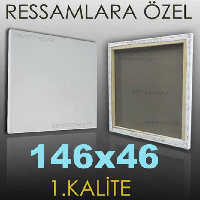 RESSAMLARA ÖZEL RESİM TUVALİ HAZIRTUAL 146x46