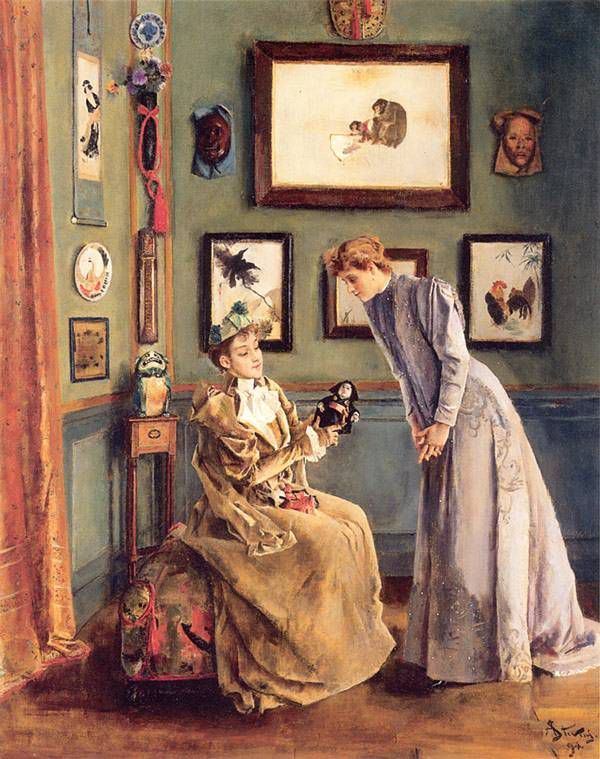 AHŞAP ÇERÇEVELİ CANVAS TABLO RESSAMLAR1036 40x30