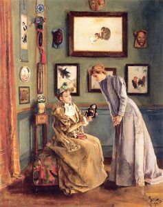 AHŞAP ÇERÇEVELİ CANVAS TABLO RESSAMLAR1036 40x30