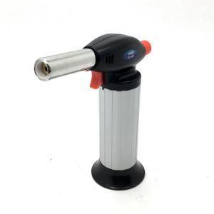 Büyük Boy Turbo Torch Pürmüz Çakmağı Isı Alev Tabancası Kamp Ateşi Çakmağı Gaz Adaptörü