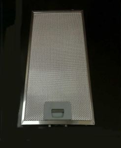 202x490mm Ankastre aspiratör alüminyum filtre
