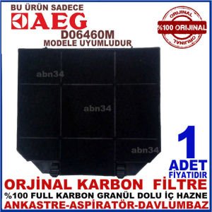 AEG D06460M ANKASTRE DAVLUMBAZ ASPİRATÖR KARBON FİLTRESİ-1013