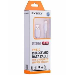 Android 2.0 - A TYPE-C USB 2.0 Şarj ve Senkron Kablosu 120 CM