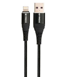 İphone telefonlar için 1 metre hızlı şarj 2Amper Syrox Lightning usb 100 cm c88