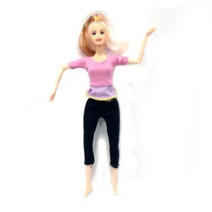 Eklem Yerleri Hareketli Fitness Yoga Oyuncak Bebek Sonsuz Hareket