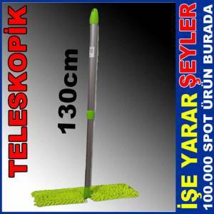 ÇİFT TARAFLI DUVAR SİLME MİKROFİBER MOP SETİ