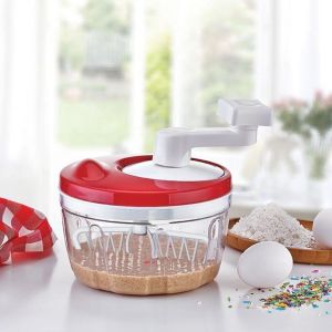 Wenken Kaydırmaz Taban Elle Çevirmeli Pratik Doğrayıcı Rondo Ve Blender